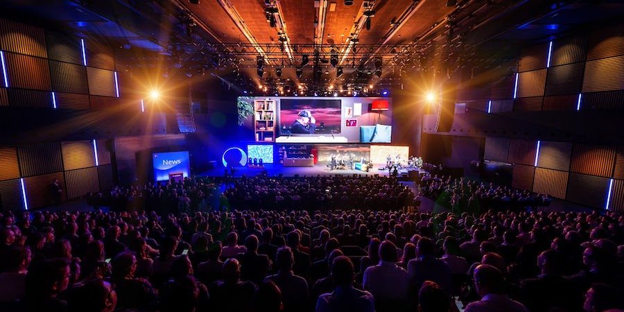 Motivierender Mitarbeiteranlass in der Samsung Hall