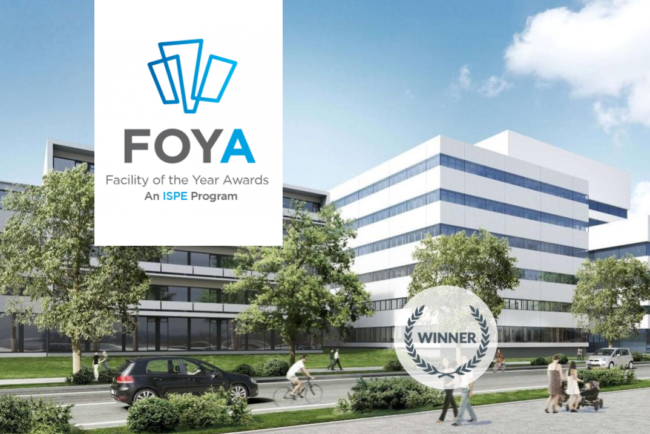 ISPE FOYA Roche Facility of the Year Award 2020